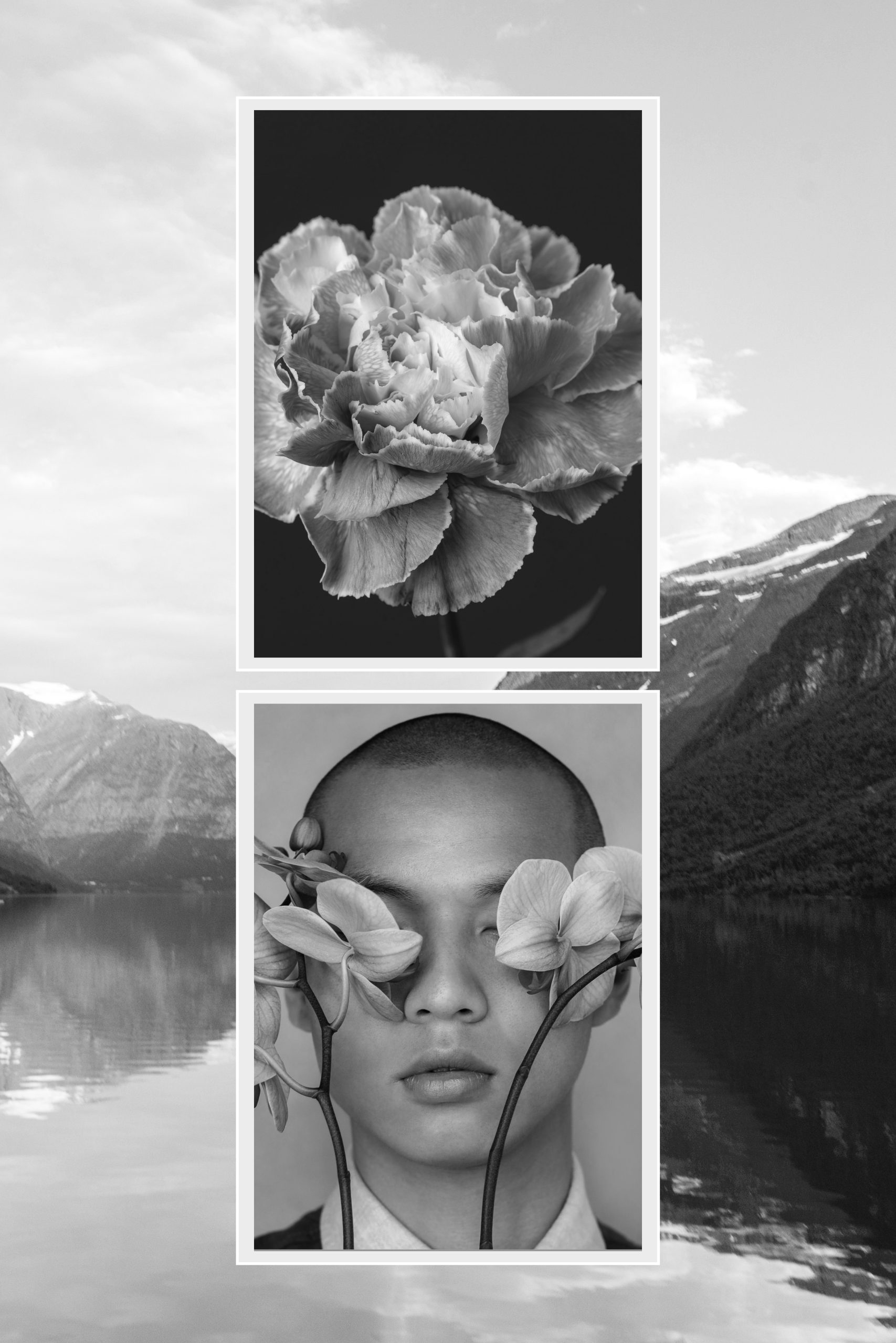creative collage portrait